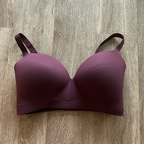 Soma Enbliss Wireless Bra Maroon Size 36DD - Picture 1 of 3